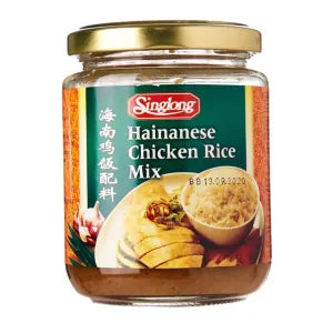 Singlong Hainanese Chicken Rice Mix bottle grocery product available in Singapore from Shah Fresh Frozen