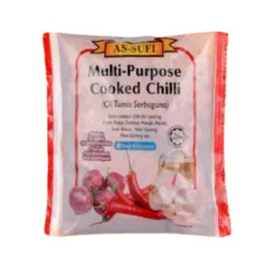 As-Sufi, Multi Purpose Cooked Chilli grocery product available in Singapore from Shah Fresh Frozen