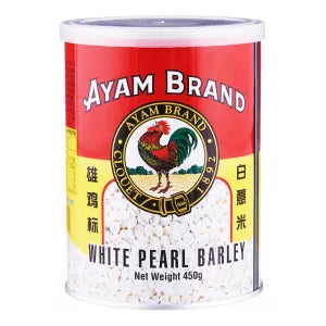 Ayam Brand white pearl barley grocery product available in Singapore from Shah Fresh Frozen