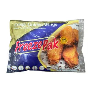 FreezePak Crispy Golden Wings grocery product available in Singapore from Shah Fresh Frozen