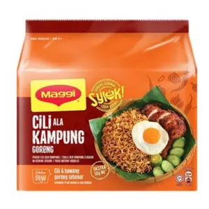 Maggi Mi Goreng Instant Noodle - Cili Ala Kampung grocery product available in Singapore from Shah Fresh Frozen