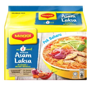 Maggi 2-Minute Instant Noodles - Asam Laksa grocery product available in Singapore from Shah Fresh Frozen
