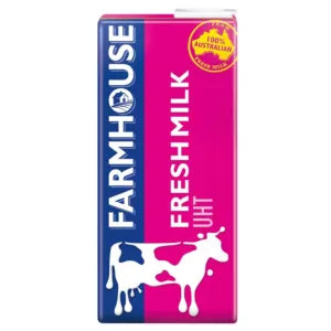 FARMHOUSE UHT Fresh Milk grocery product available in Singapore from Shah Fresh Frozen